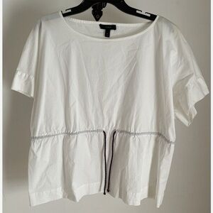 J. Crew Rope Short Sleeve Top Size Large